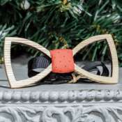 Деревянная галстук бабочки Drevoo Liberti
