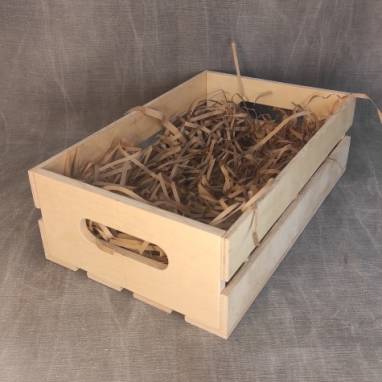 Ящик коробка упаковка подарочный деревянный 23 февраля почтовый ручной работы