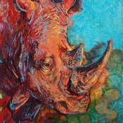 Картина "Носорог"