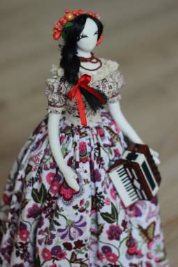 Интерьерная кукла Купалье ручной работы