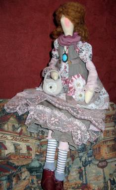 Кукла в стиле Тильда ручной работы