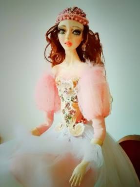 Коллекционная кукла Айседора ручной работы