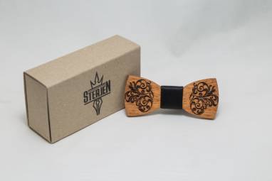 Деревянная галстук-бабочка Sterjen Vintage ручной работы