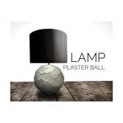 Table lamp (plaster ball)#12
