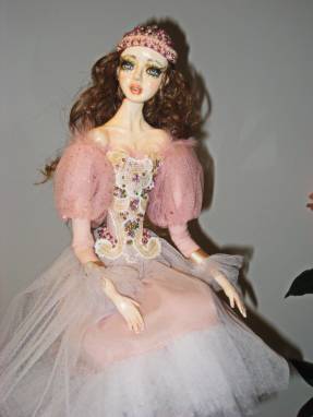 Коллекционная кукла Айседора ручной работы