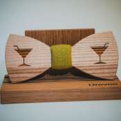 Деревянная галстук бабочки коктейль Drevoo
