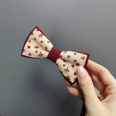 Необычные галстуки бабочки ручной работы