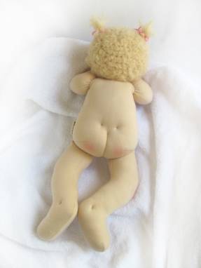 Вальдорфская кукла младенец, рост 36 см. ручной работы