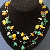 Ожерелье из натуральных камней 
