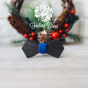 Деревянная галстук - бабочка (Wooden Bow Tie)