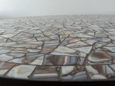 Дизайнерский стол из мозайки ручной работы