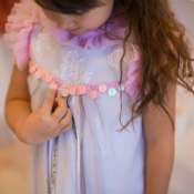 Детское жемчужное платье 